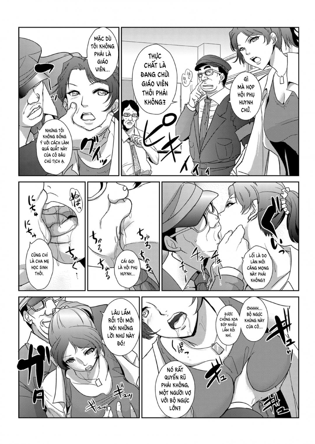 Seisai Jikan ~Namaiki na JK, JD, Hitozuma ni Kyousei Nakadashi!! - Chap 03 trang 6