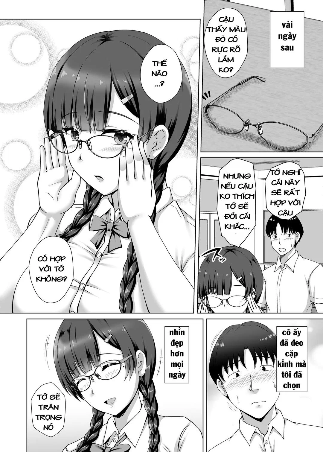 Kanojo ga Megane o Hazushita Wake ~Kataomoi no Kyonyuu Iinchou ga Yarichin Kareshi ni Somerareru made~ - Oneshot trang 11