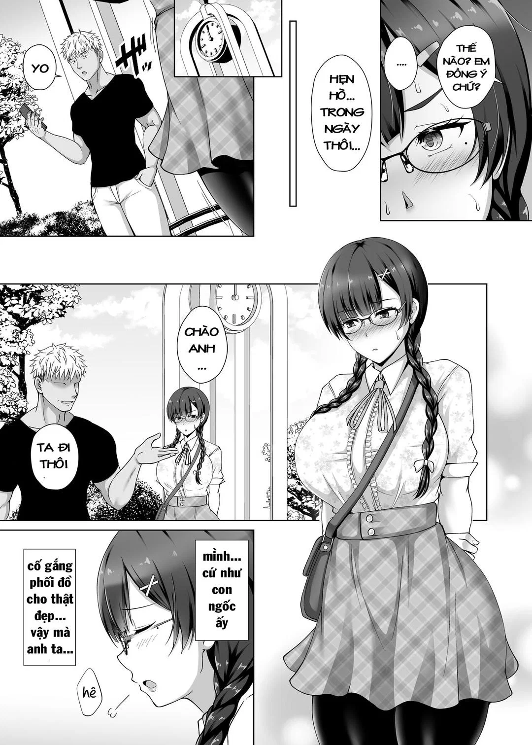 Kanojo ga Megane o Hazushita Wake ~Kataomoi no Kyonyuu Iinchou ga Yarichin Kareshi ni Somerareru made~ - Oneshot trang 24