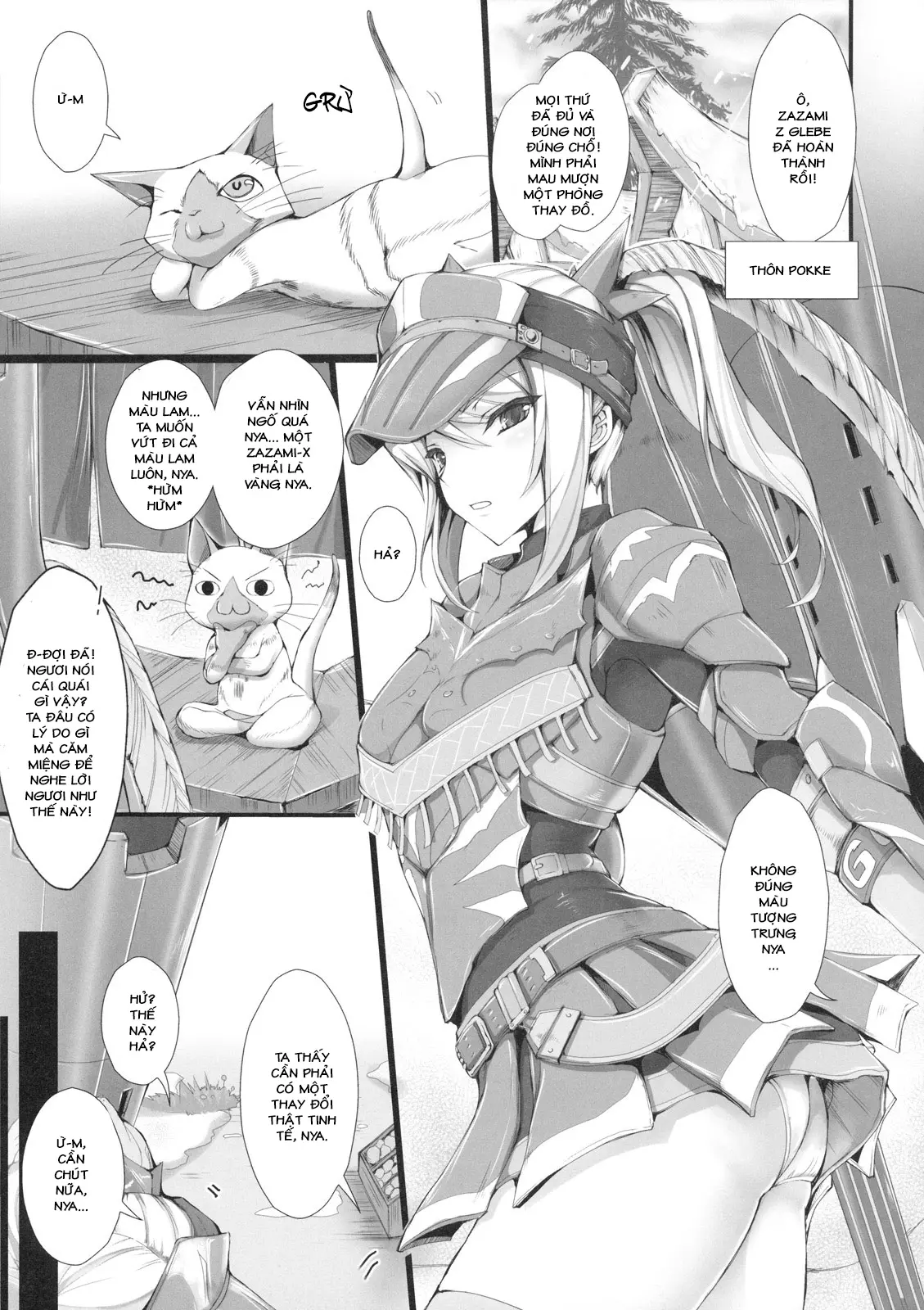 MonHun no Erohon 7 (decensored) - MonHun no Erohon 7 (decensored) trang 7