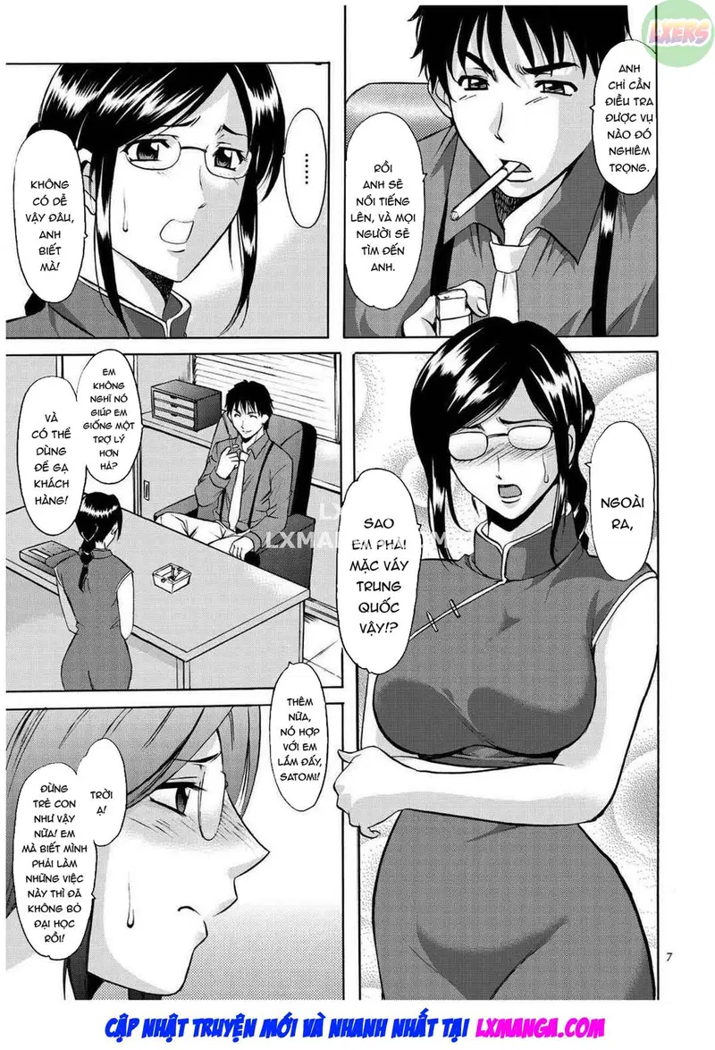 Sennyu Tsuma Satomi Kiroku - Ch. 01 trang 7