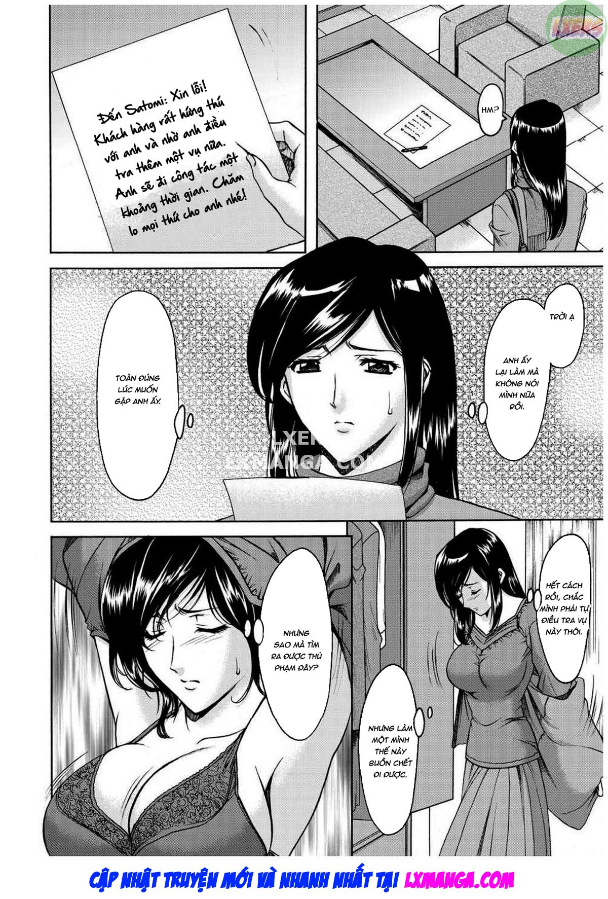 Sennyu Tsuma Satomi Kiroku - Ch. 09 trang 7