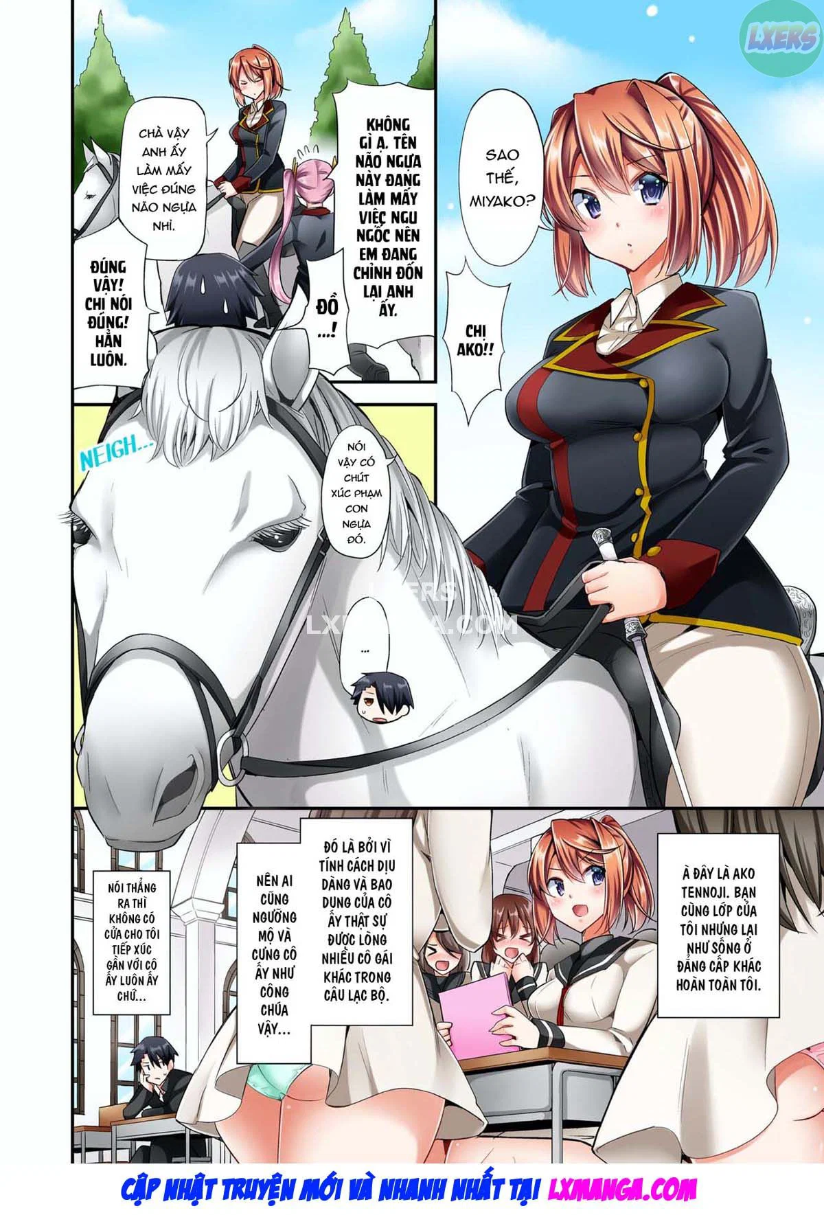 Tư thế cưỡi ngựa… làm tôi ra - Chapter 1 trang 9
