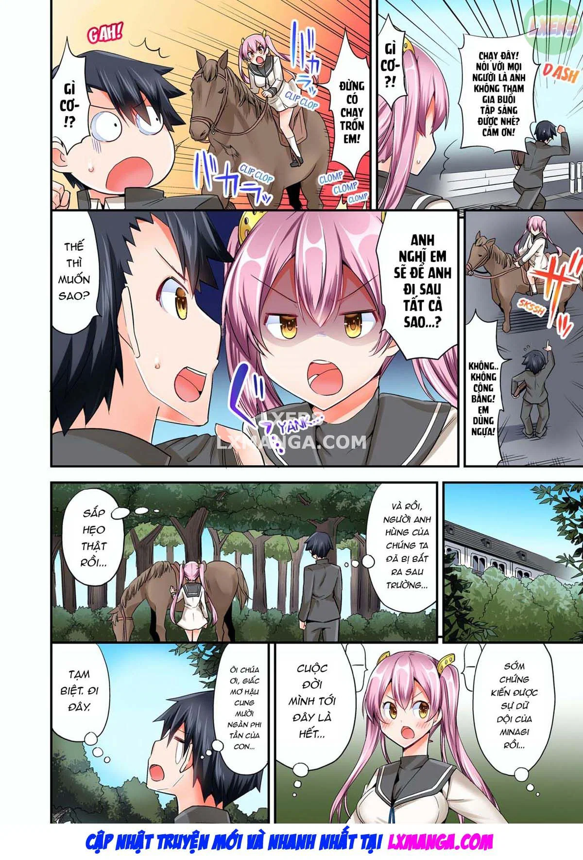 Tư thế cưỡi ngựa… làm tôi ra - Chapter 1 trang 55