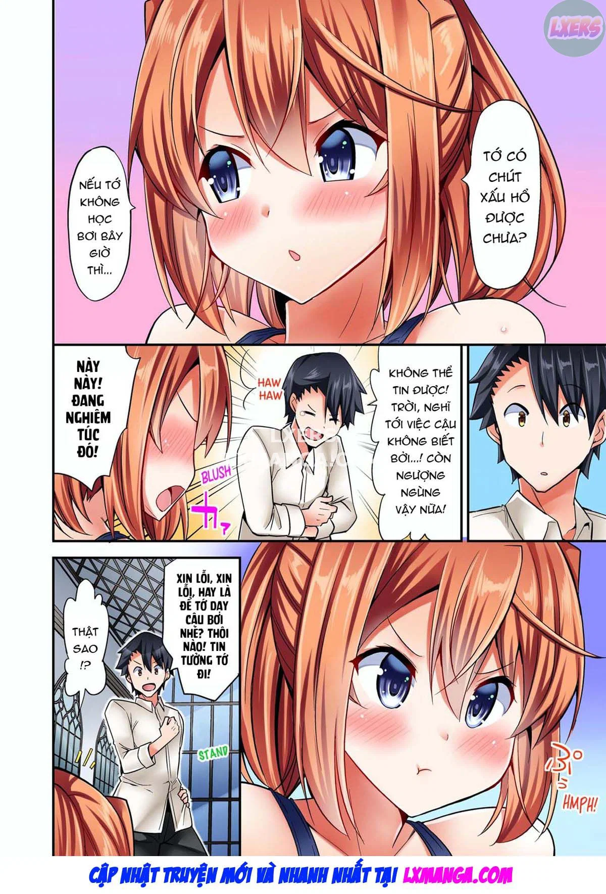 Tư thế cưỡi ngựa… làm tôi ra - Chapter 2 trang 45