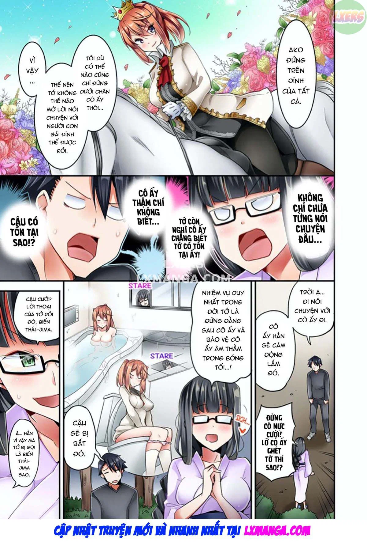 Tư thế cưỡi ngựa… làm tôi ra - Chapter 3 trang 40