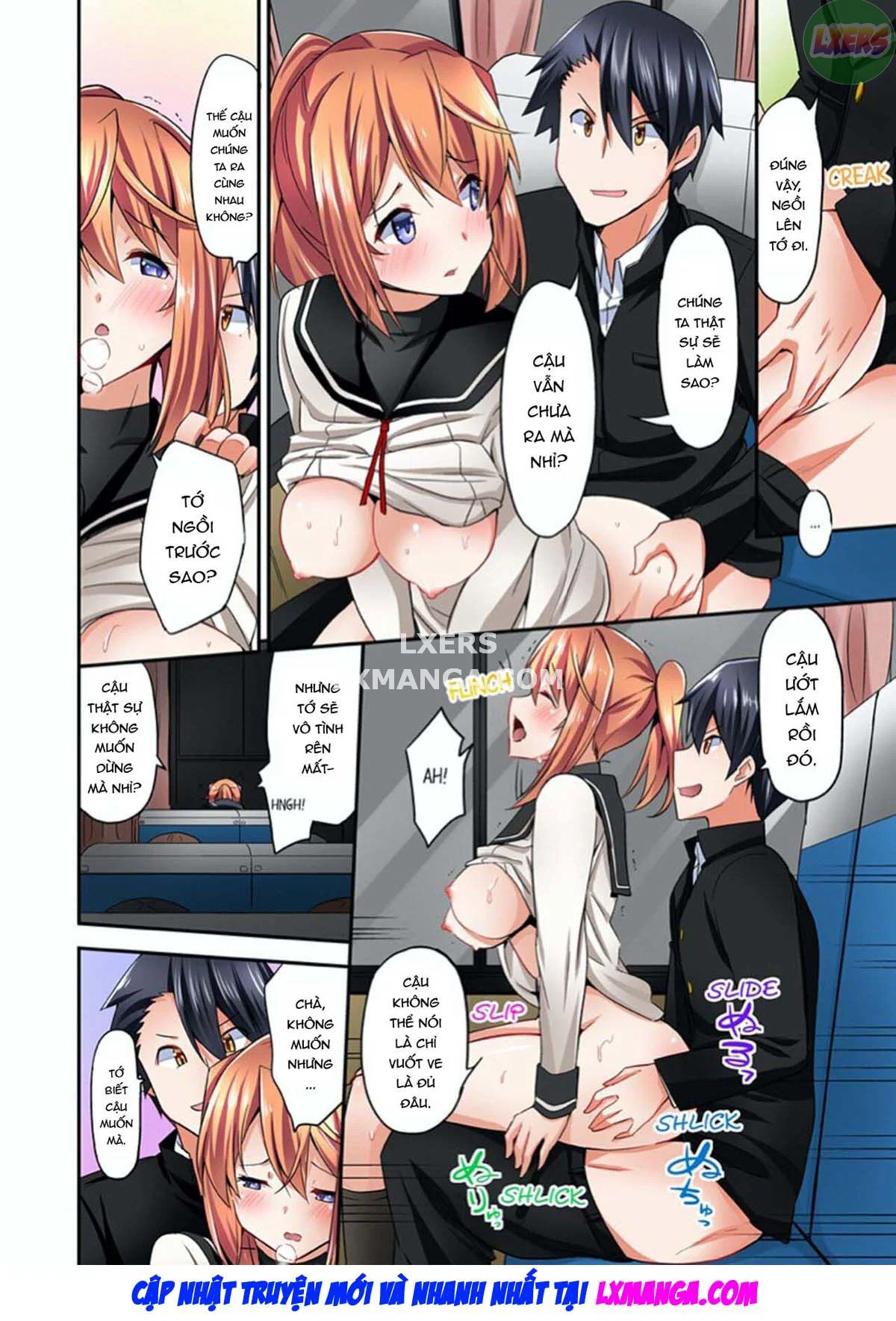 Tư thế cưỡi ngựa… làm tôi ra - Chapter 3 trang 65