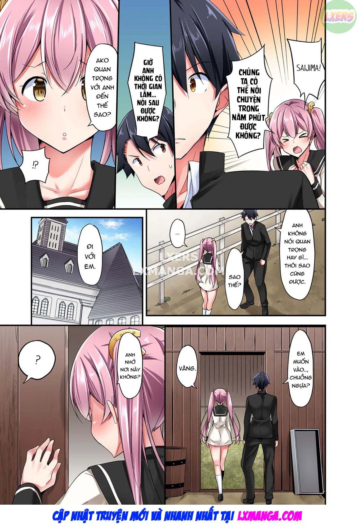 Tư thế cưỡi ngựa… làm tôi ra - Chapter 4 trang 36