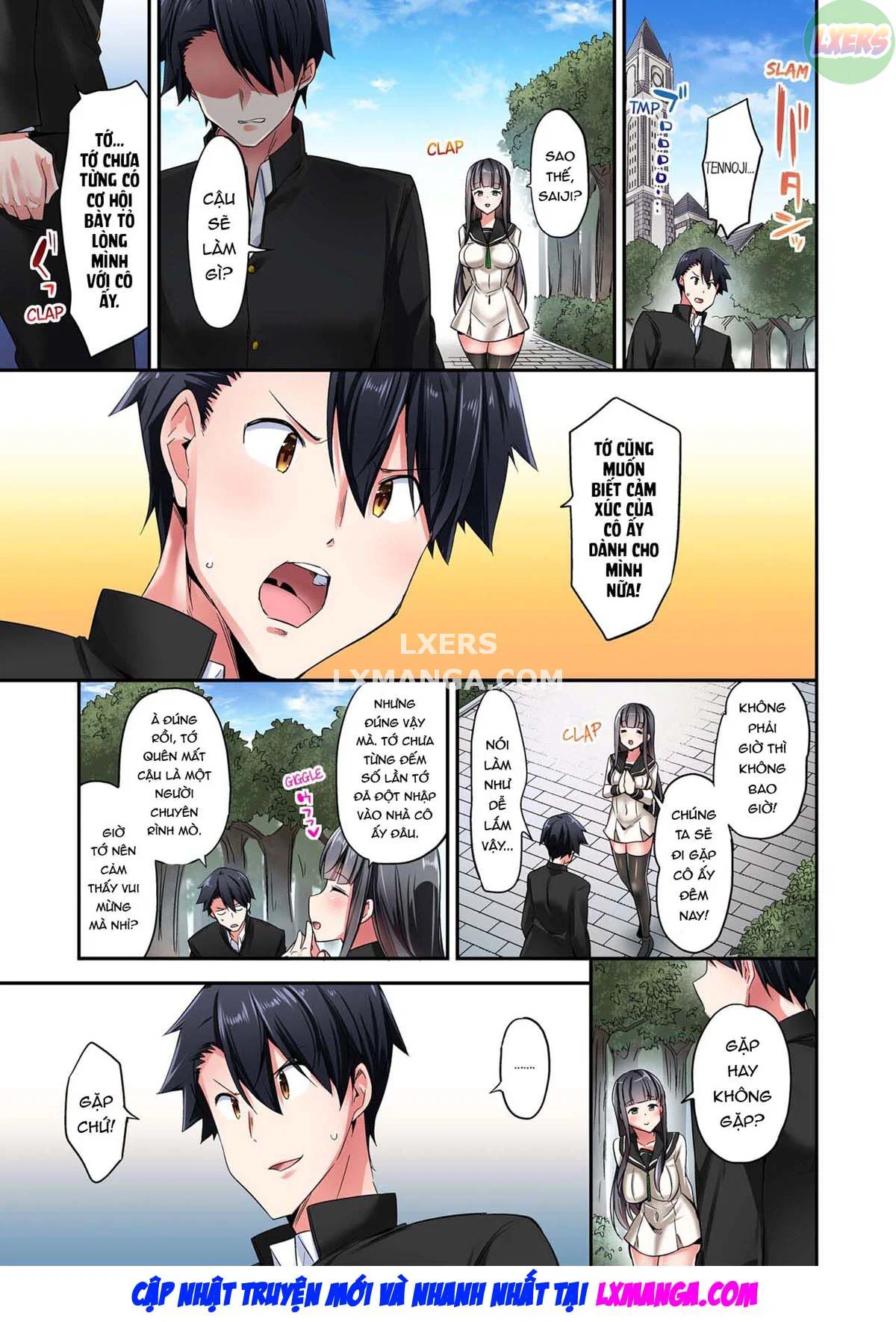 Tư thế cưỡi ngựa… làm tôi ra - Chapter 4 trang 52