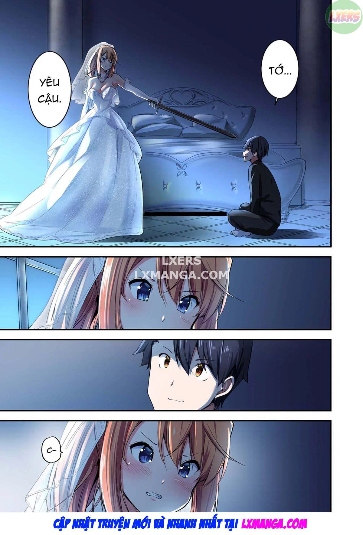 Tư thế cưỡi ngựa… làm tôi ra - Chapter 4 trang 56