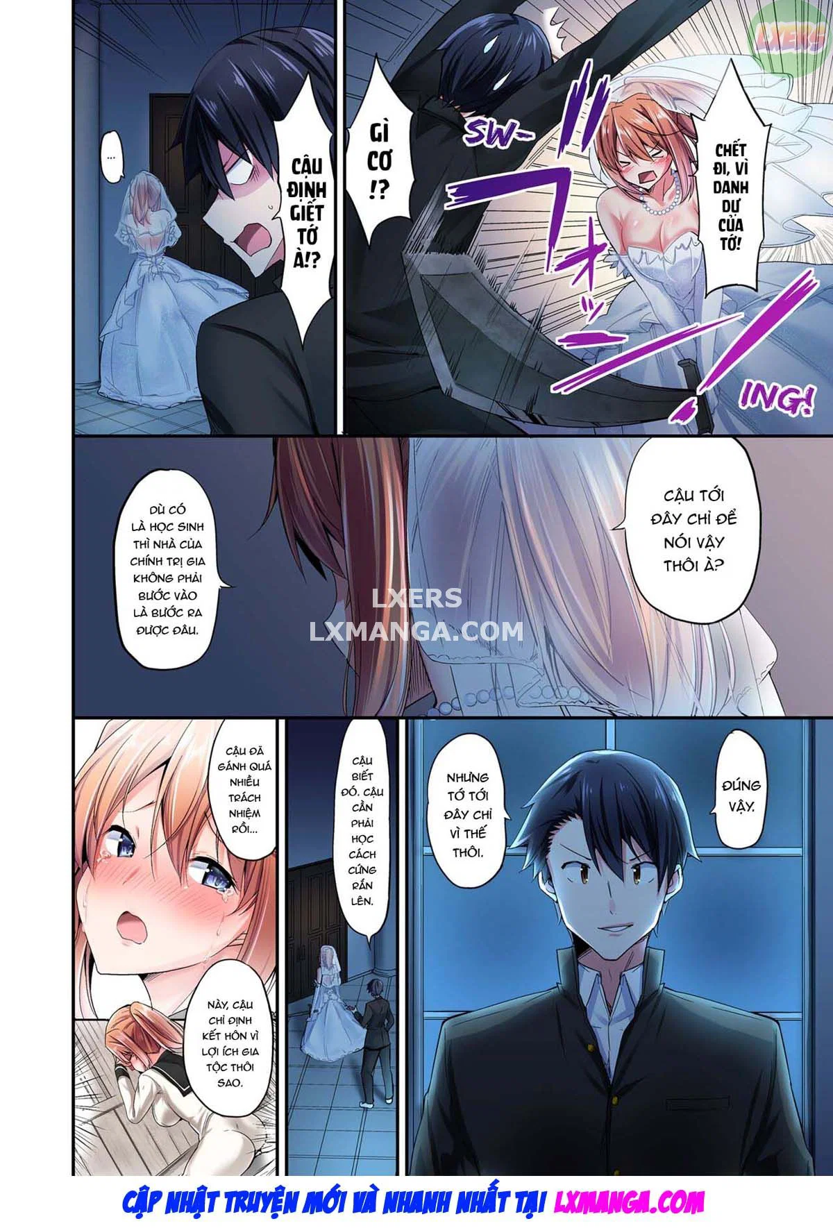 Tư thế cưỡi ngựa… làm tôi ra - Chapter 4 trang 57
