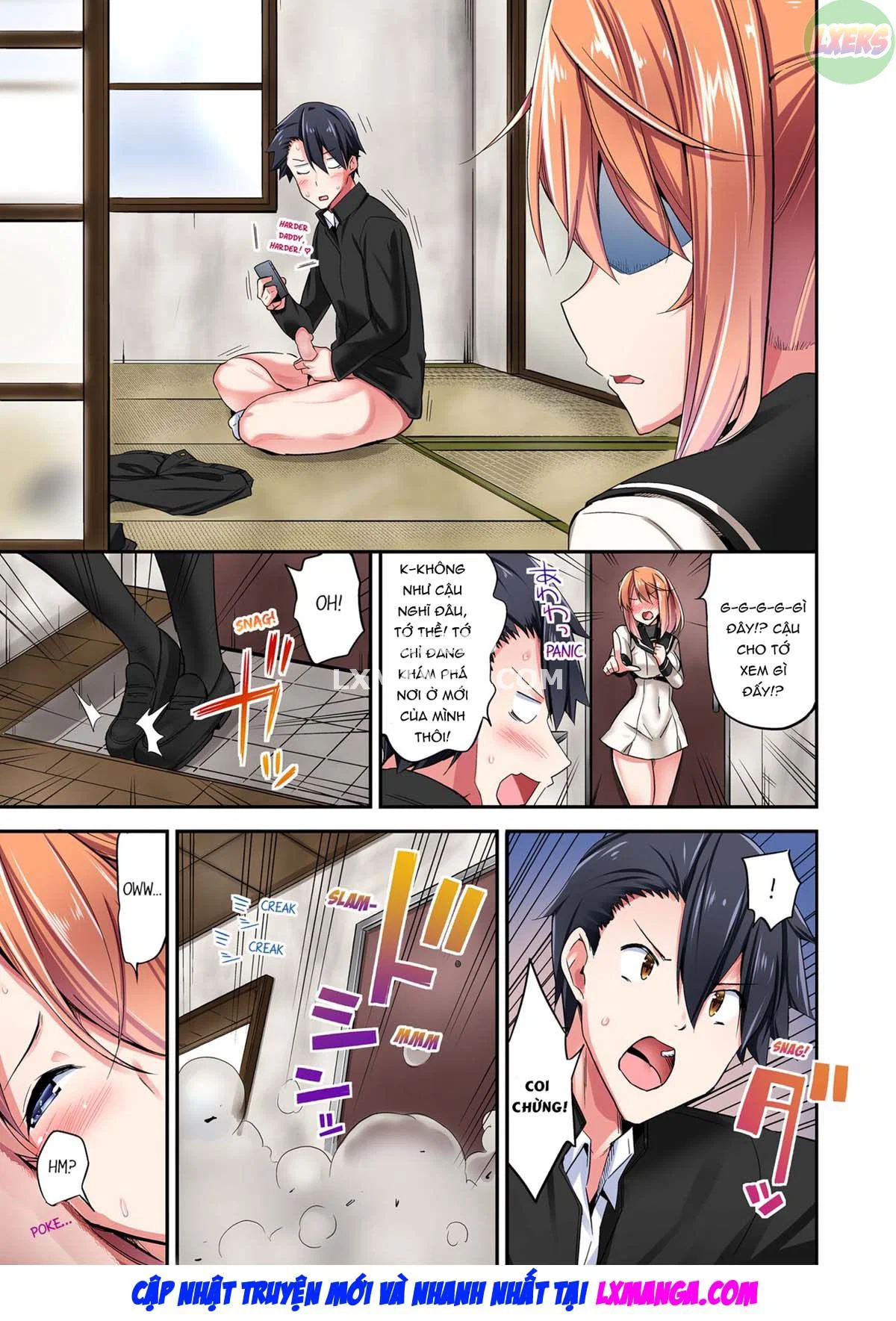 Tư thế cưỡi ngựa… làm tôi ra - Chapter 5 trang 10