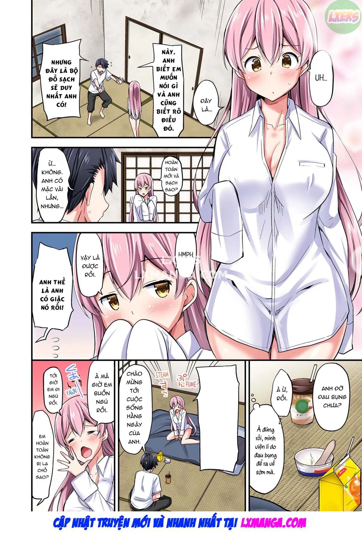 Tư thế cưỡi ngựa… làm tôi ra - Chapter 5 trang 57