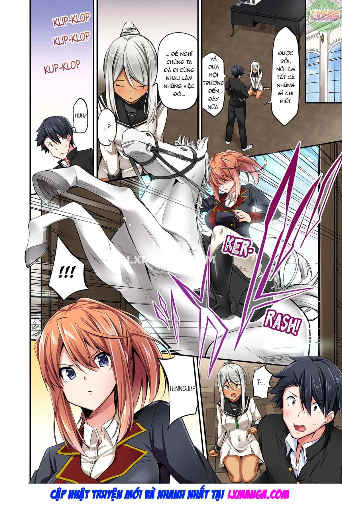 Tư thế cưỡi ngựa… làm tôi ra - Chapter 6 trang 77