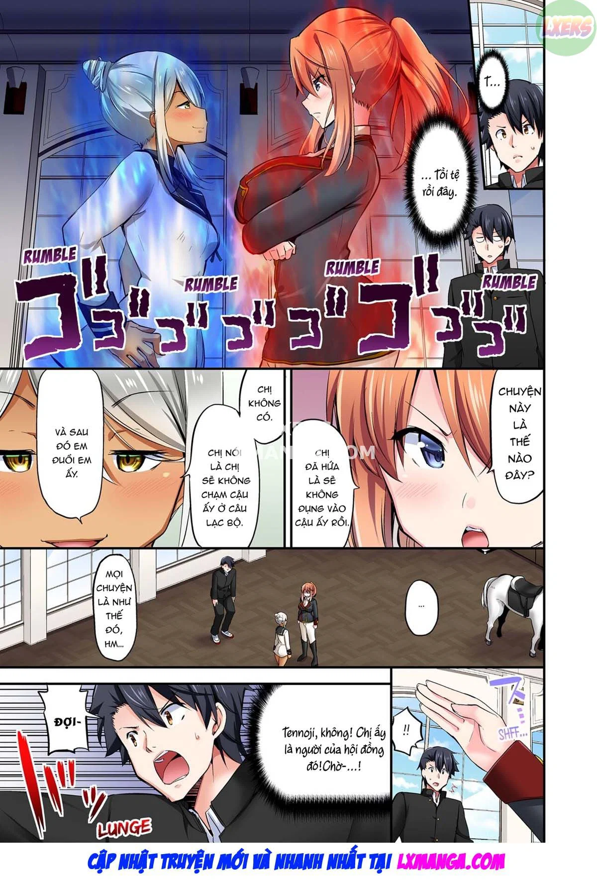 Tư thế cưỡi ngựa… làm tôi ra - Chapter 7 trang 6