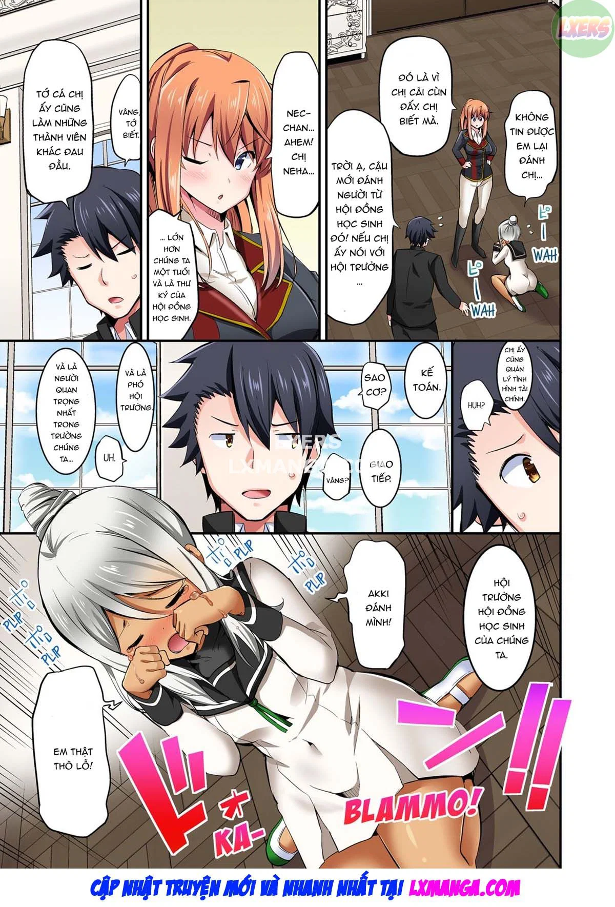Tư thế cưỡi ngựa… làm tôi ra - Chapter 7 trang 8