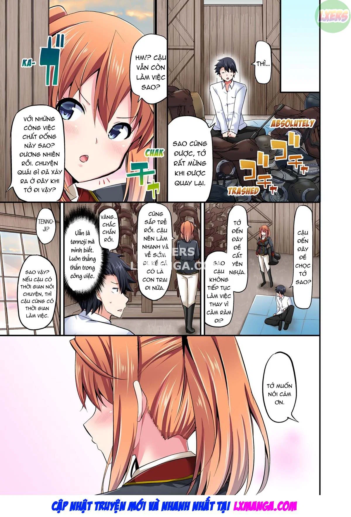 Tư thế cưỡi ngựa… làm tôi ra - Chapter 7 trang 14