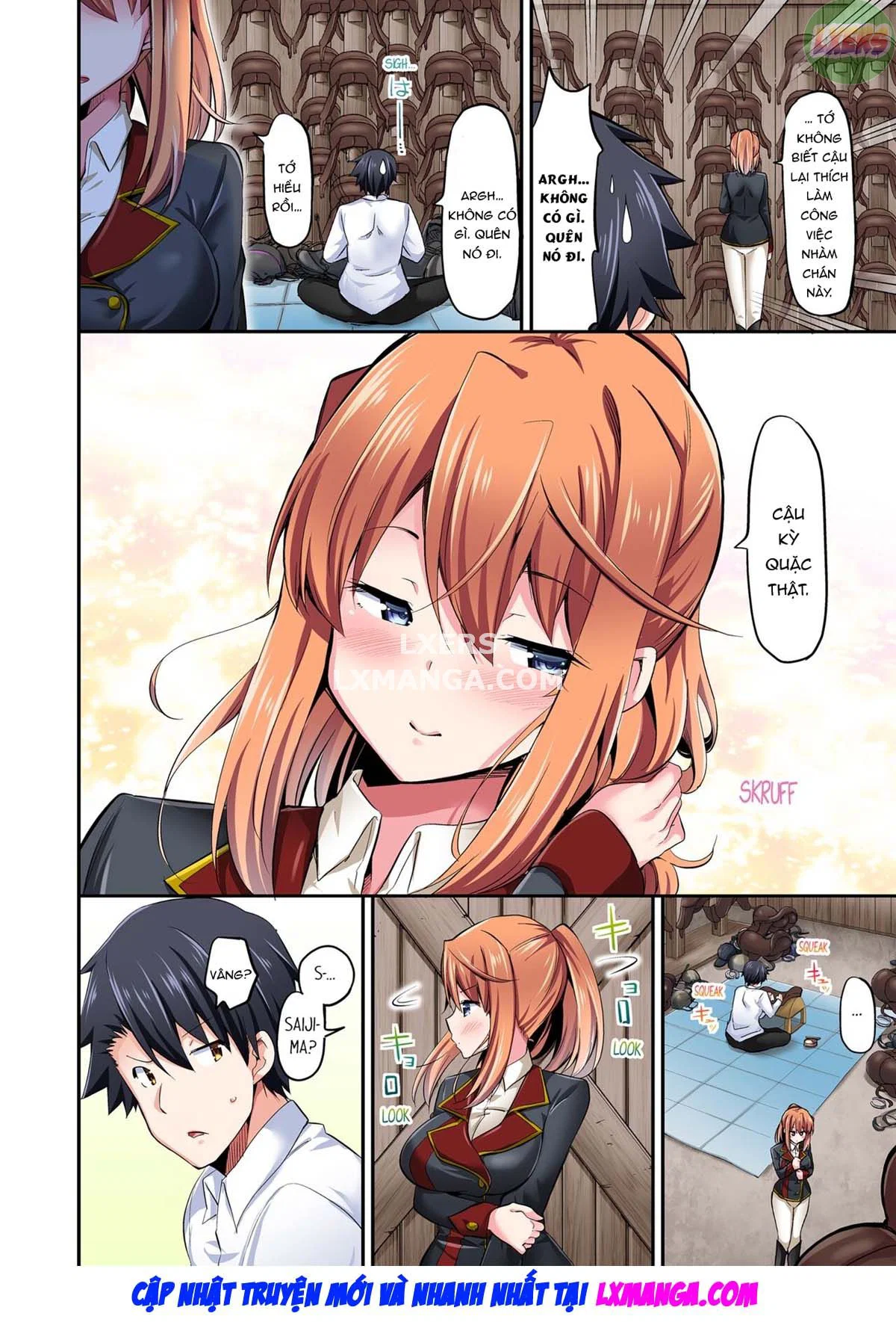 Tư thế cưỡi ngựa… làm tôi ra - Chapter 7 trang 15