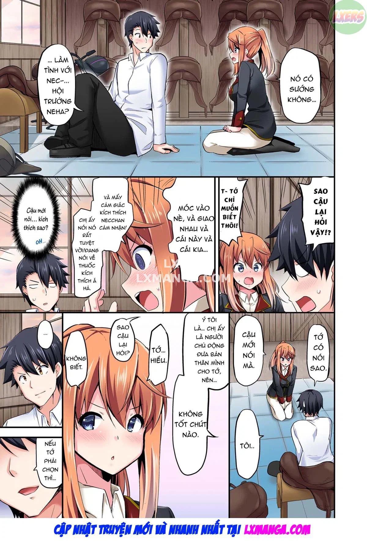 Tư thế cưỡi ngựa… làm tôi ra - Chapter 7 trang 16