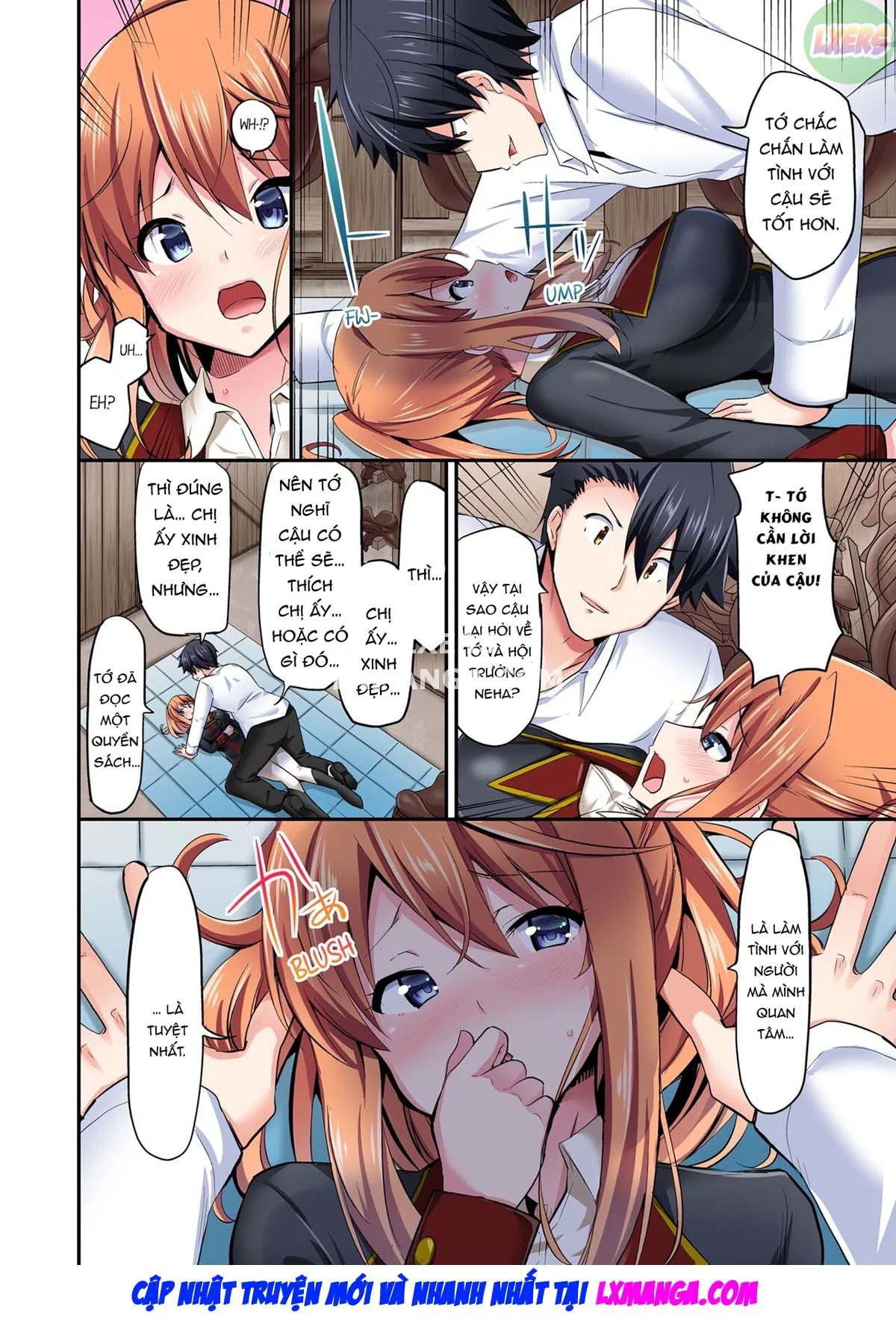 Tư thế cưỡi ngựa… làm tôi ra - Chapter 7 trang 17