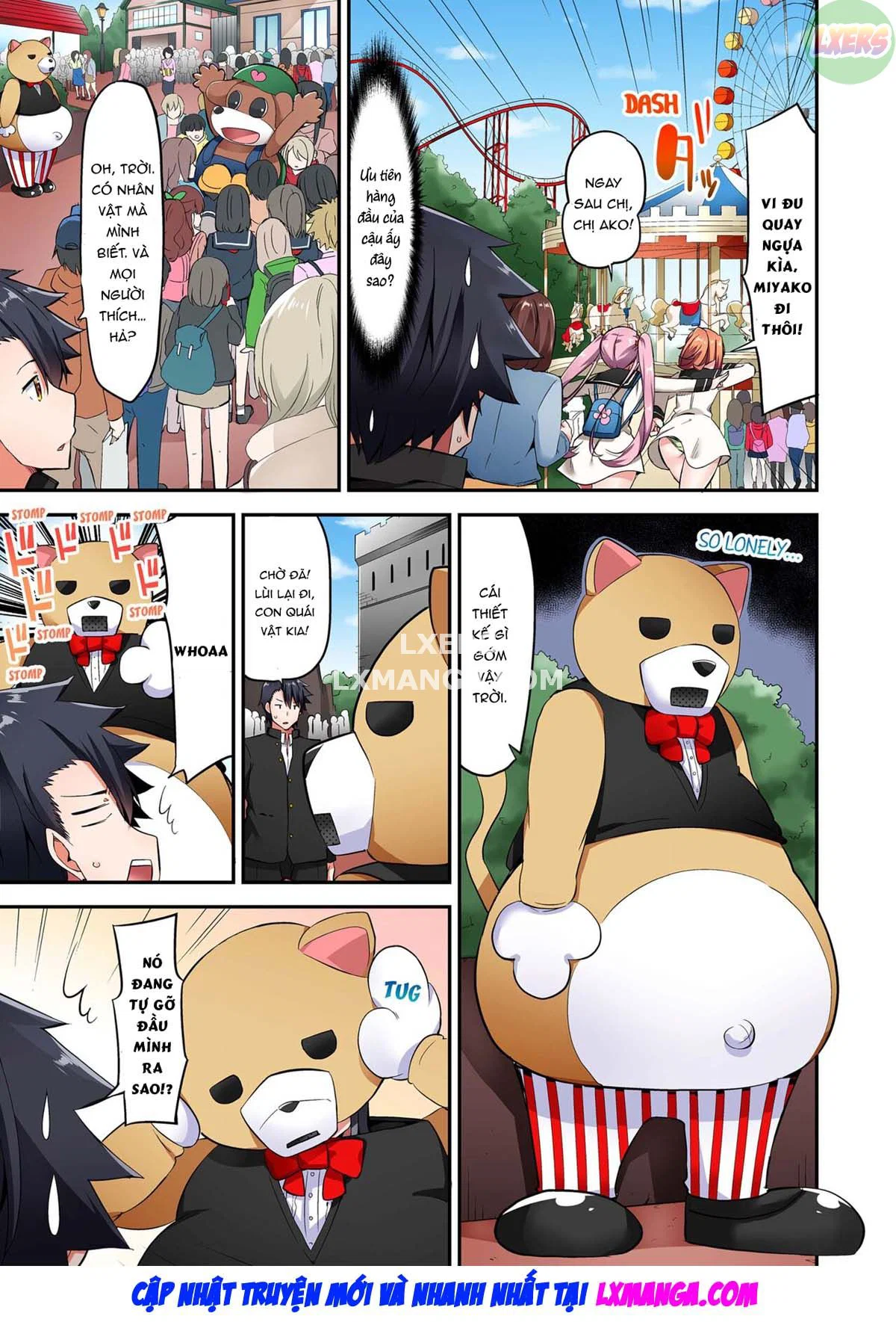 Tư thế cưỡi ngựa… làm tôi ra - Chapter 8 trang 18