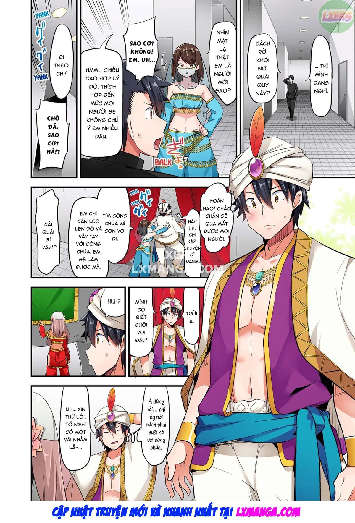 Tư thế cưỡi ngựa… làm tôi ra - Chapter 8 trang 33