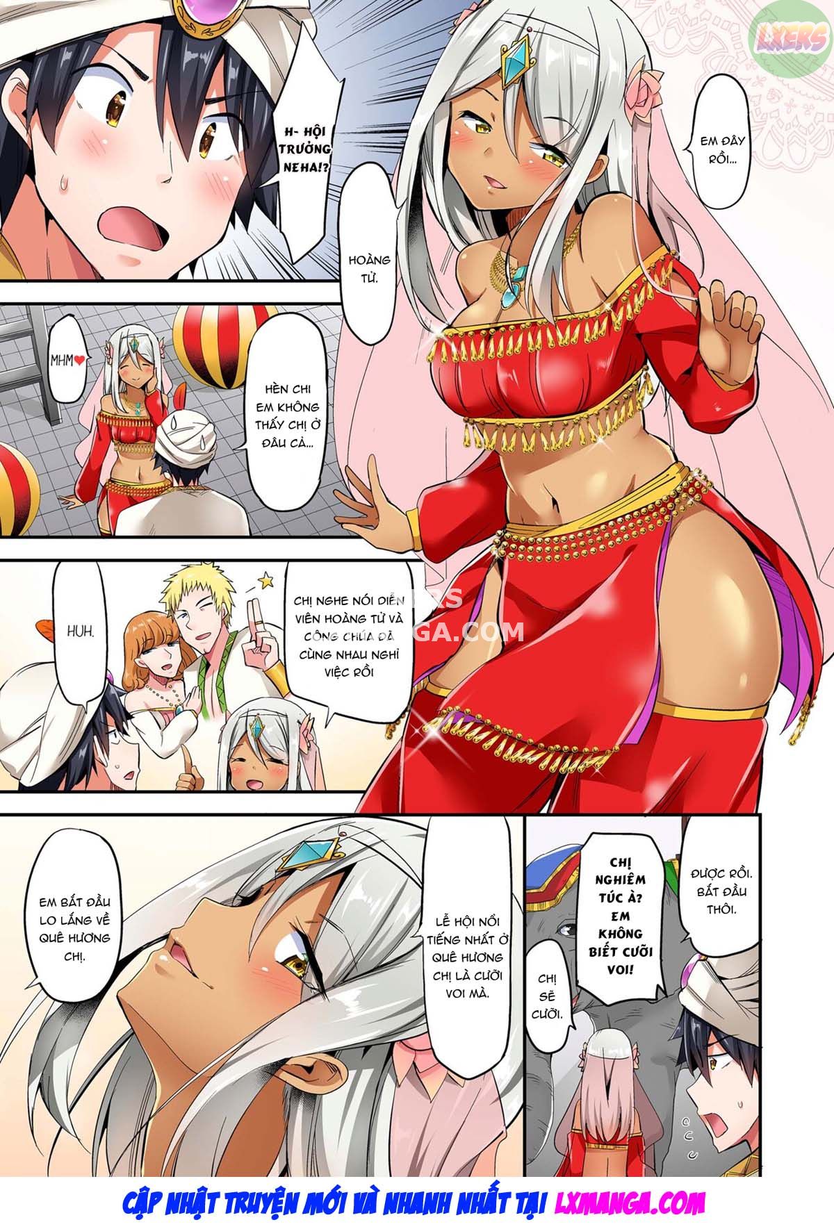 Tư thế cưỡi ngựa… làm tôi ra - Chapter 8 trang 34