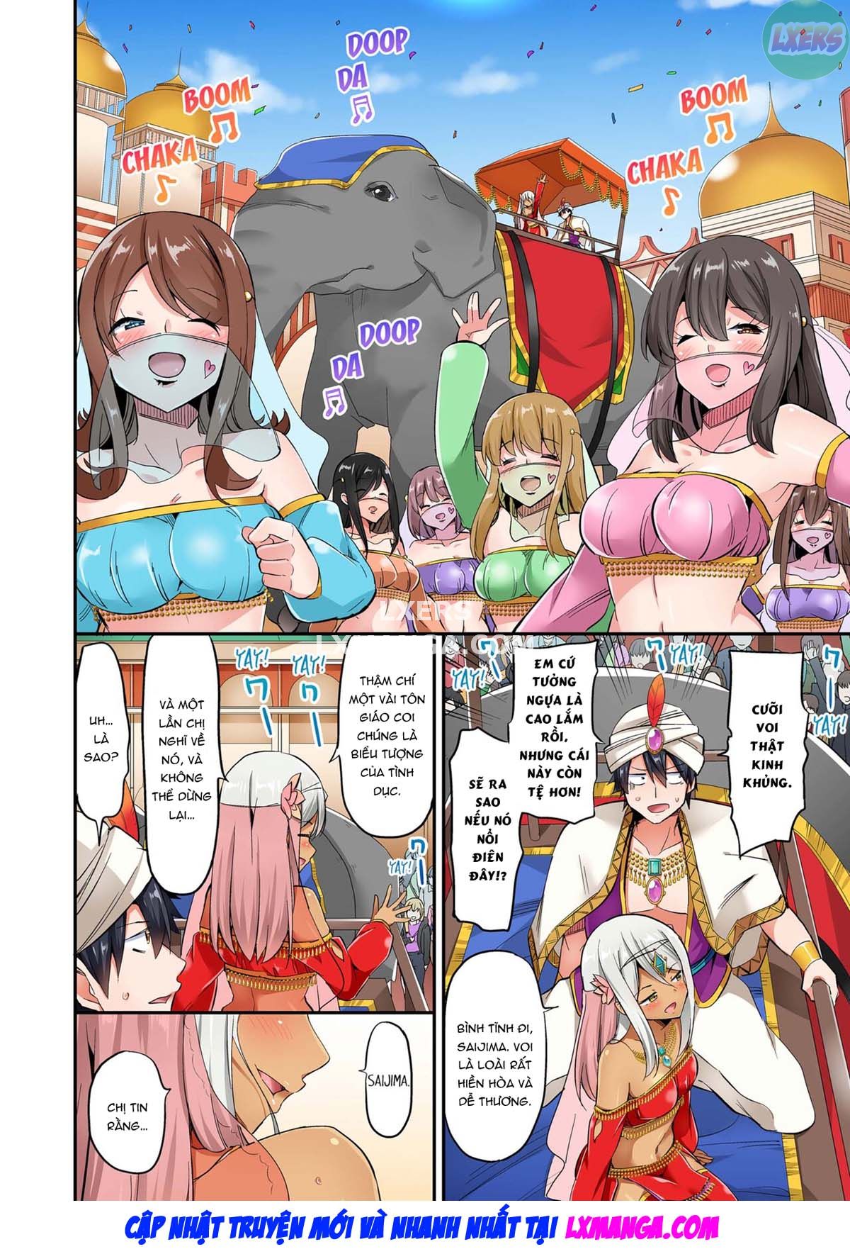 Tư thế cưỡi ngựa… làm tôi ra - Chapter 8 trang 35