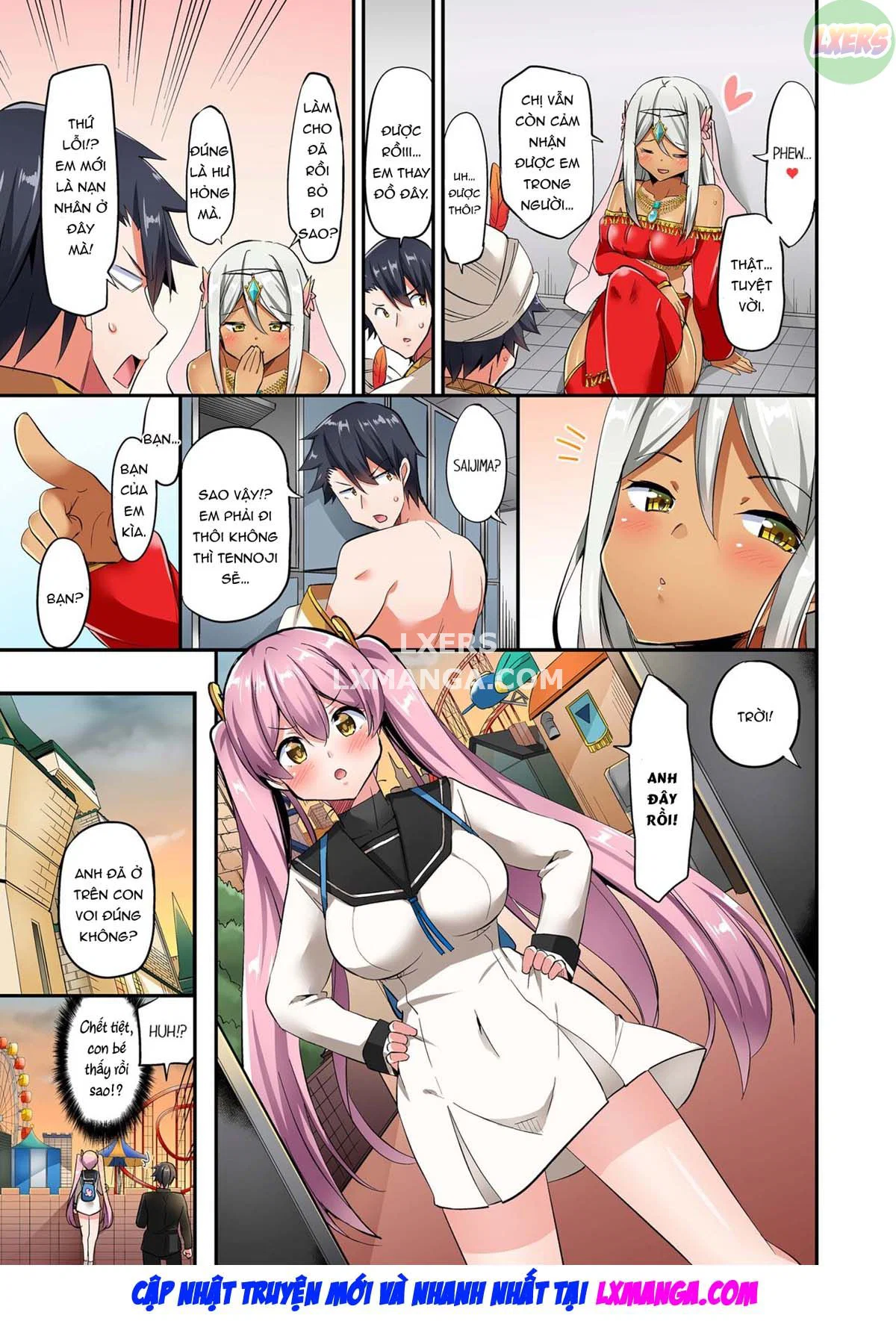 Tư thế cưỡi ngựa… làm tôi ra - Chapter 8 trang 52
