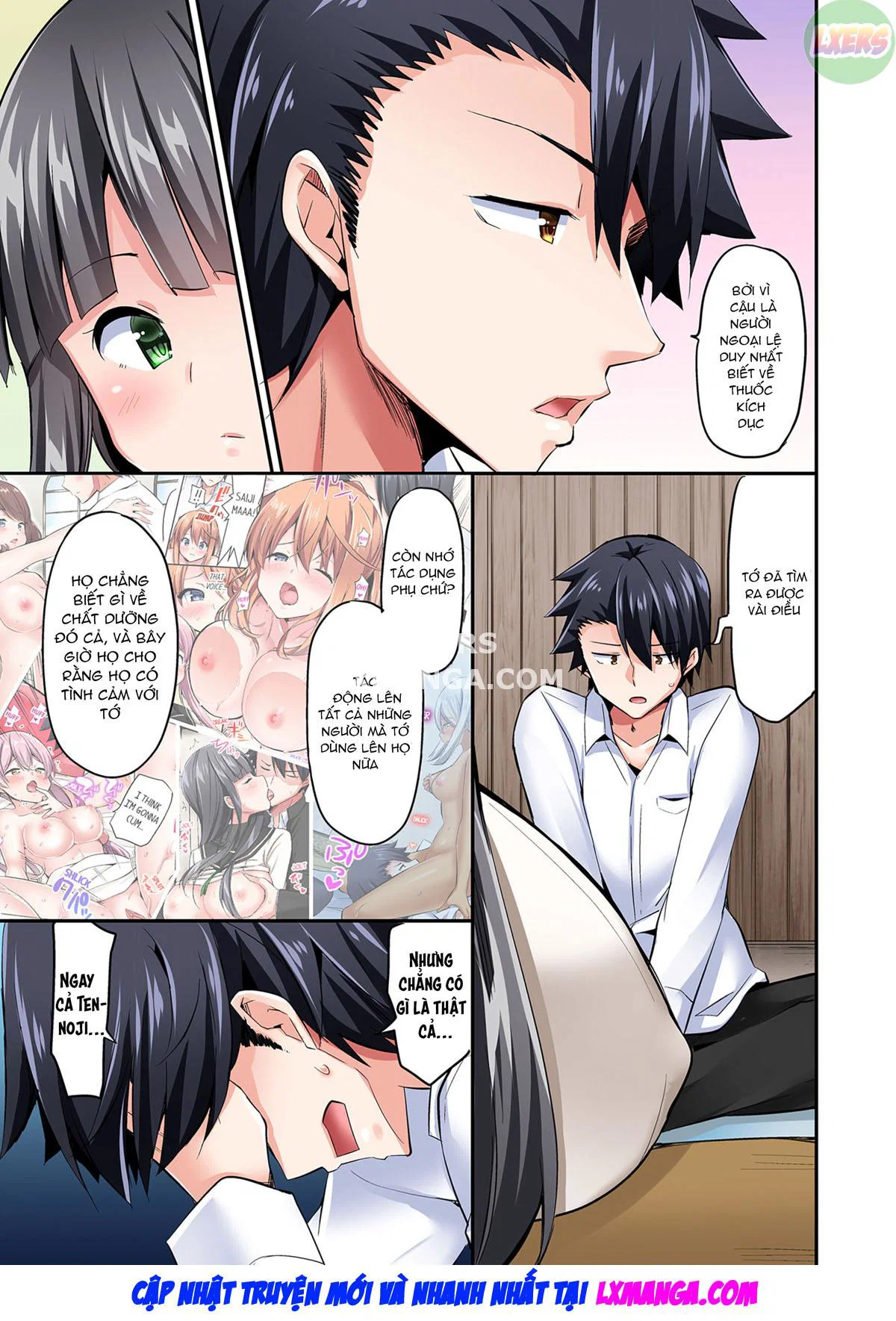 Tư thế cưỡi ngựa… làm tôi ra - Chapter 9 trang 36