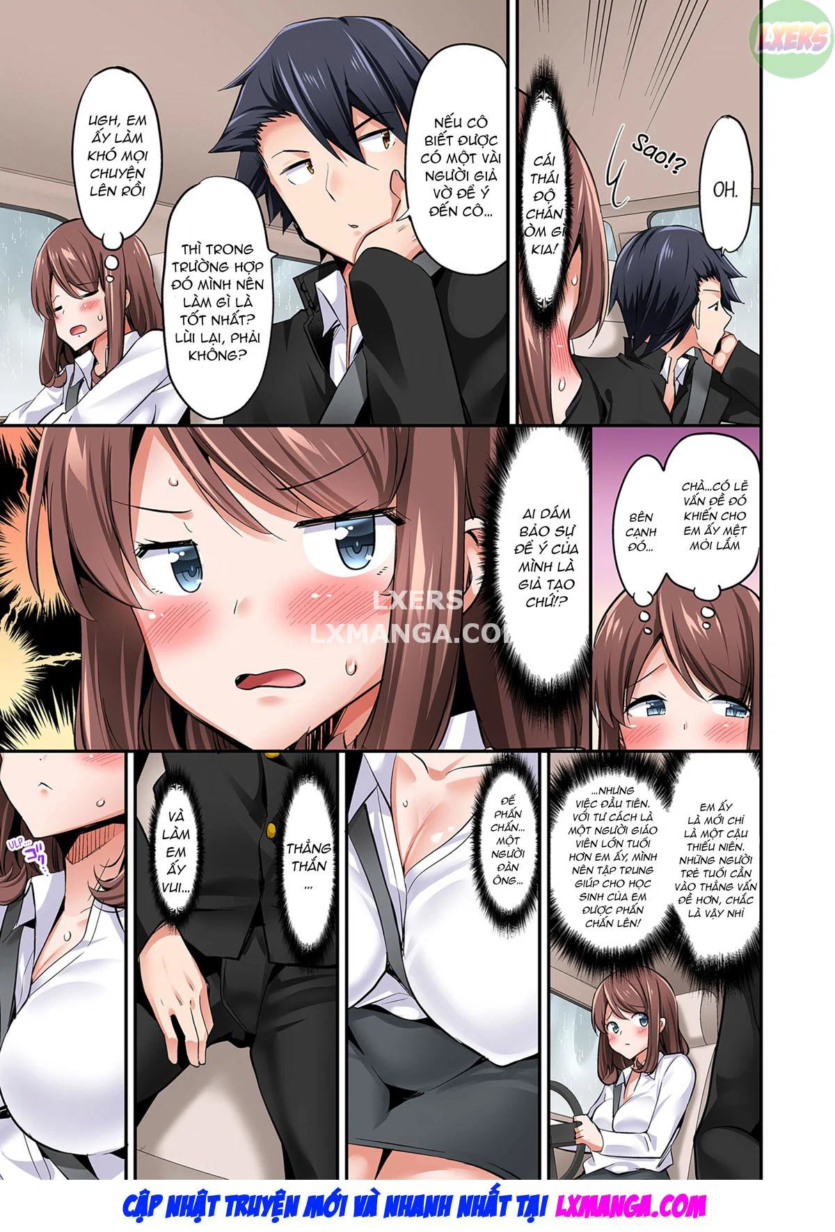 Tư thế cưỡi ngựa… làm tôi ra - Chapter 9 trang 60