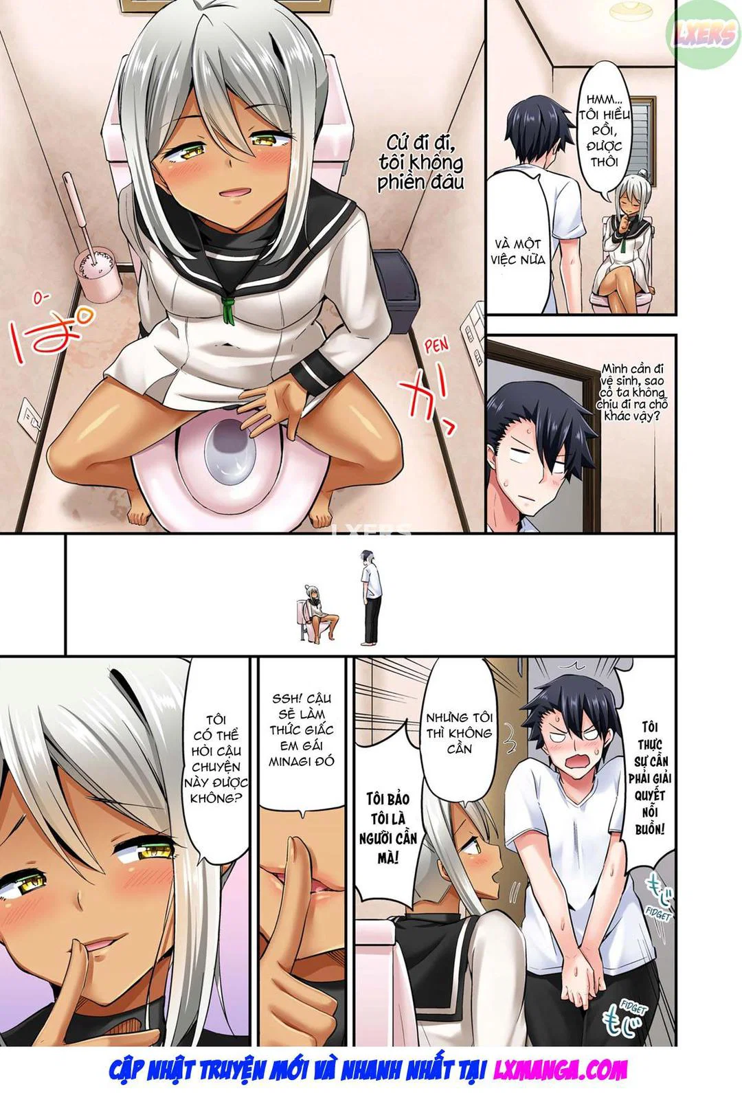 Tư thế cưỡi ngựa… làm tôi ra - Ch. 10 trang 33