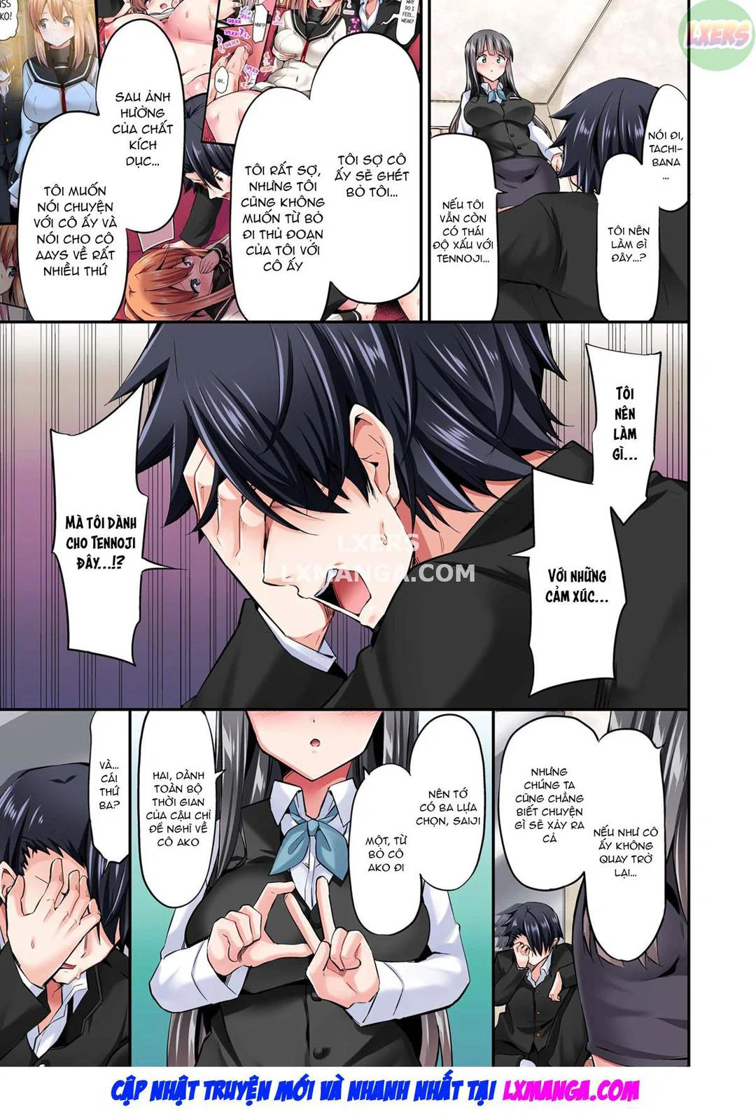 Tư thế cưỡi ngựa… làm tôi ra - Ch. 10 trang 55
