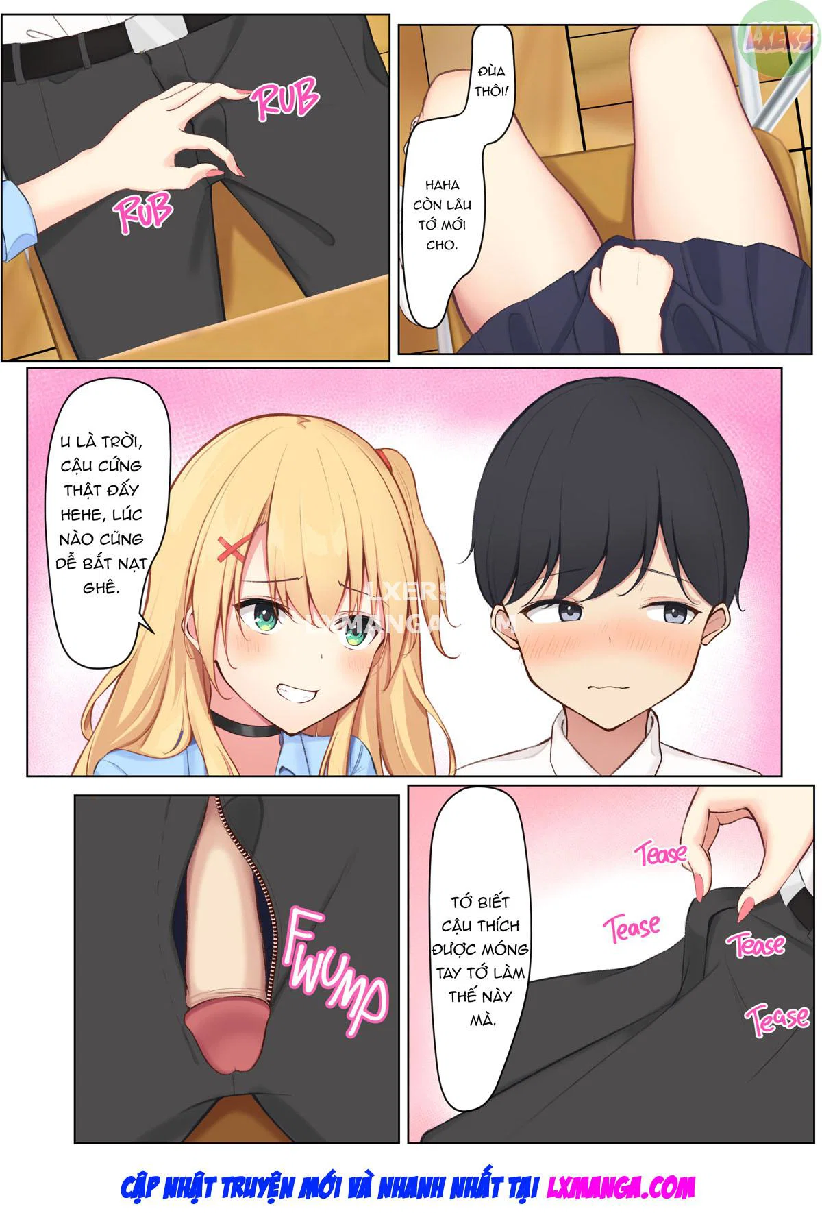 Mấy cô nàng này không để tôi yên - Oneshot trang 9
