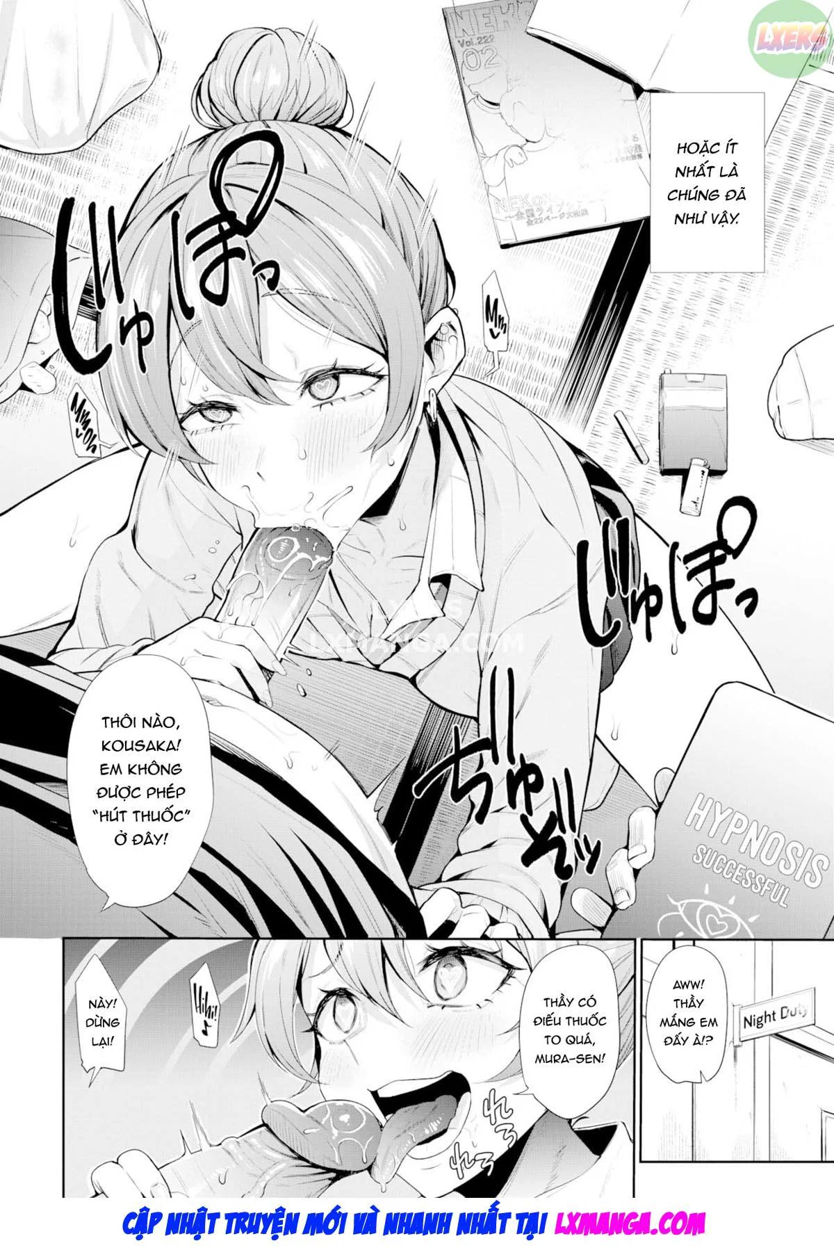 Thôi miên hướng nghiệp - Oneshot trang 3