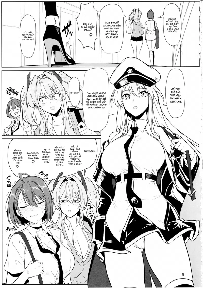 Race Queen na Enterprise to Baltimore to Sukebe suru Hon - Oneshot trang 6