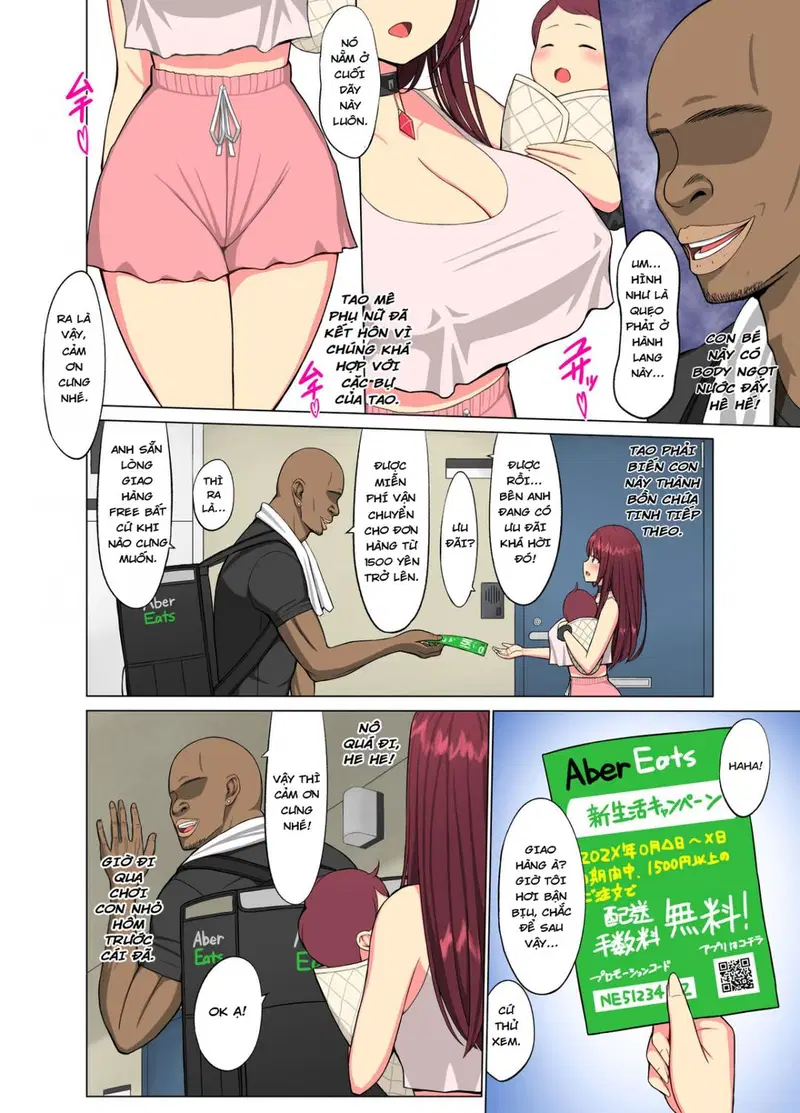 Kurui Tsuma~Komochi Joshidaisei Hitozuma ni Shinobiyoru Kuroi Kyokon - Oneshot trang 10