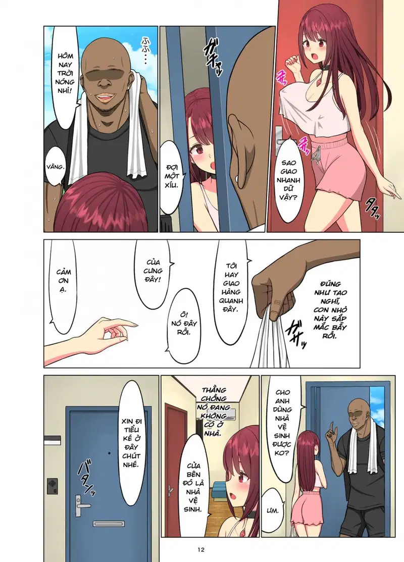 Kurui Tsuma~Komochi Joshidaisei Hitozuma ni Shinobiyoru Kuroi Kyokon - Oneshot trang 16