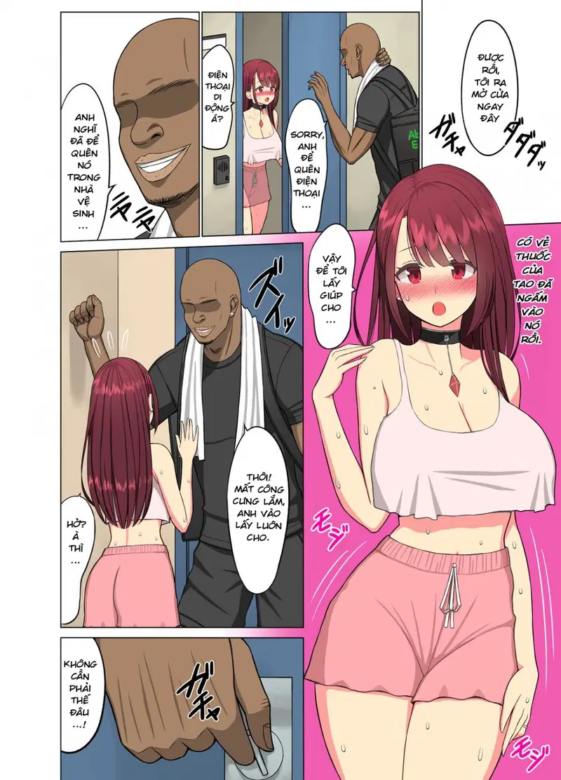 Kurui Tsuma~Komochi Joshidaisei Hitozuma ni Shinobiyoru Kuroi Kyokon - Oneshot trang 20