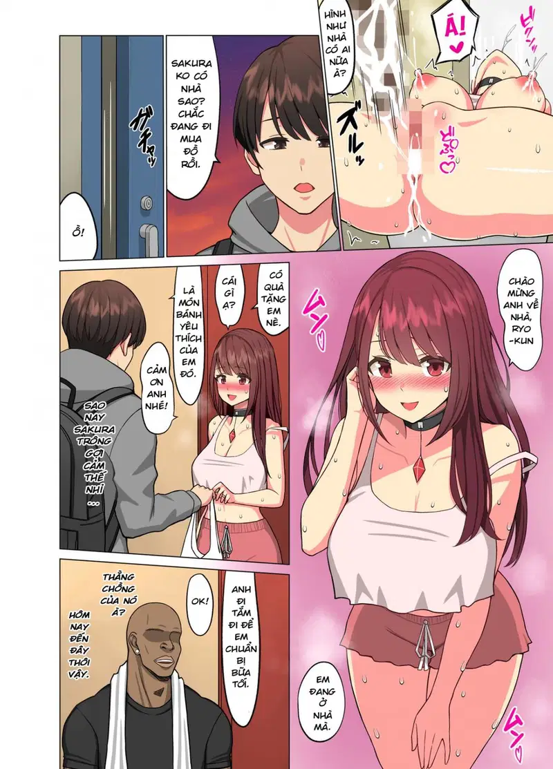 Kurui Tsuma~Komochi Joshidaisei Hitozuma ni Shinobiyoru Kuroi Kyokon - Oneshot trang 31