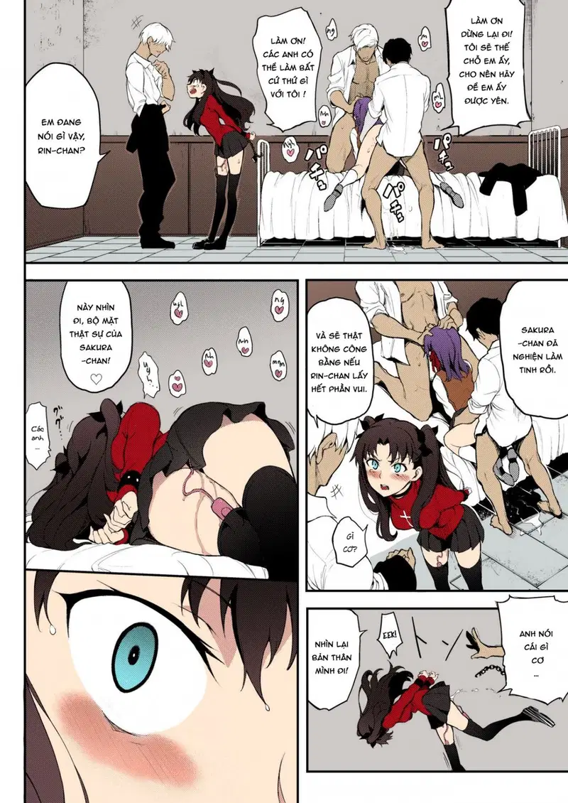 Chị em Tohsaka bị khuất phục - Oneshot trang 18