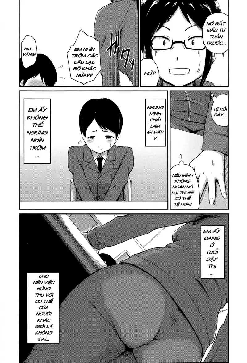 Cô giáo phát hiện nam sinh rình trộm - Oneshot trang 7