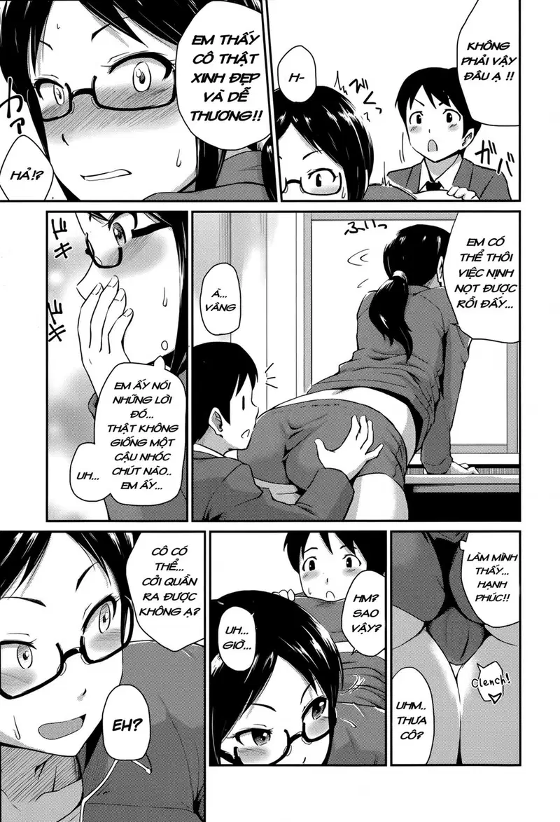 Cô giáo phát hiện nam sinh rình trộm - Oneshot trang 12