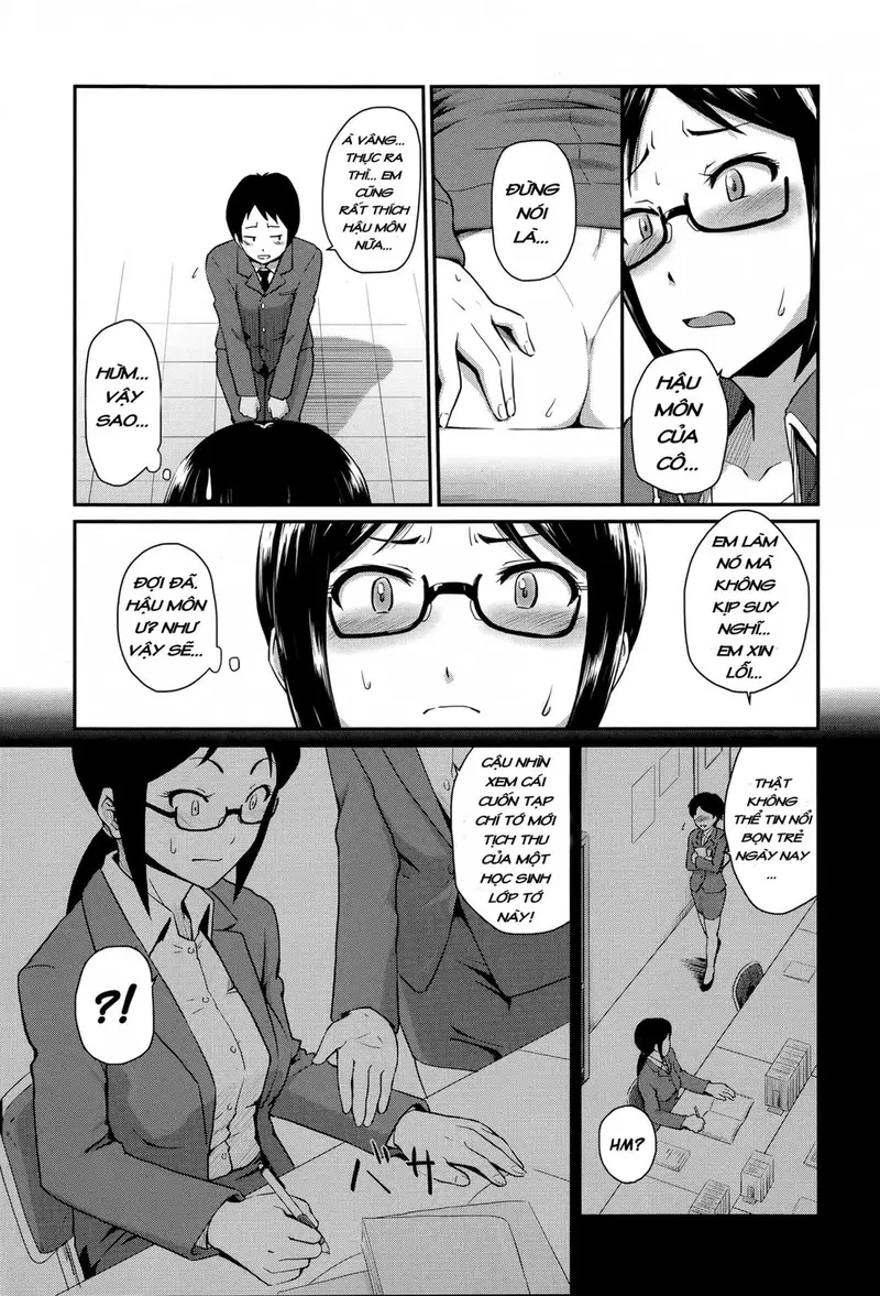 Cô giáo phát hiện nam sinh rình trộm - Oneshot trang 16