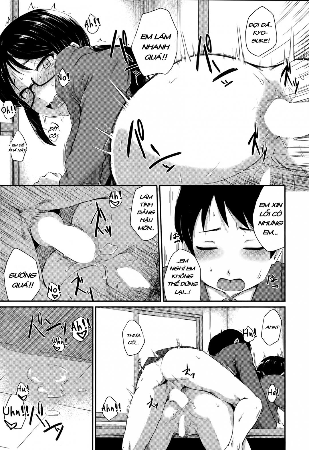 Cô giáo phát hiện nam sinh rình trộm - Oneshot trang 30