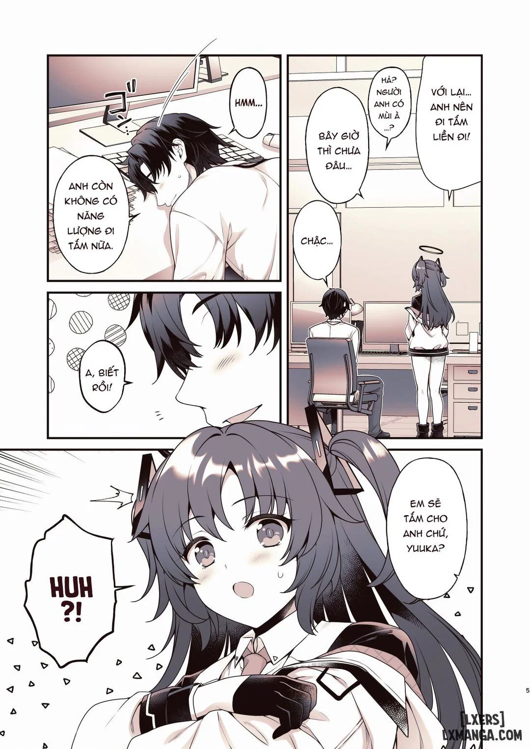 Shower Time With Yuuka! - Oneshot trang 4
