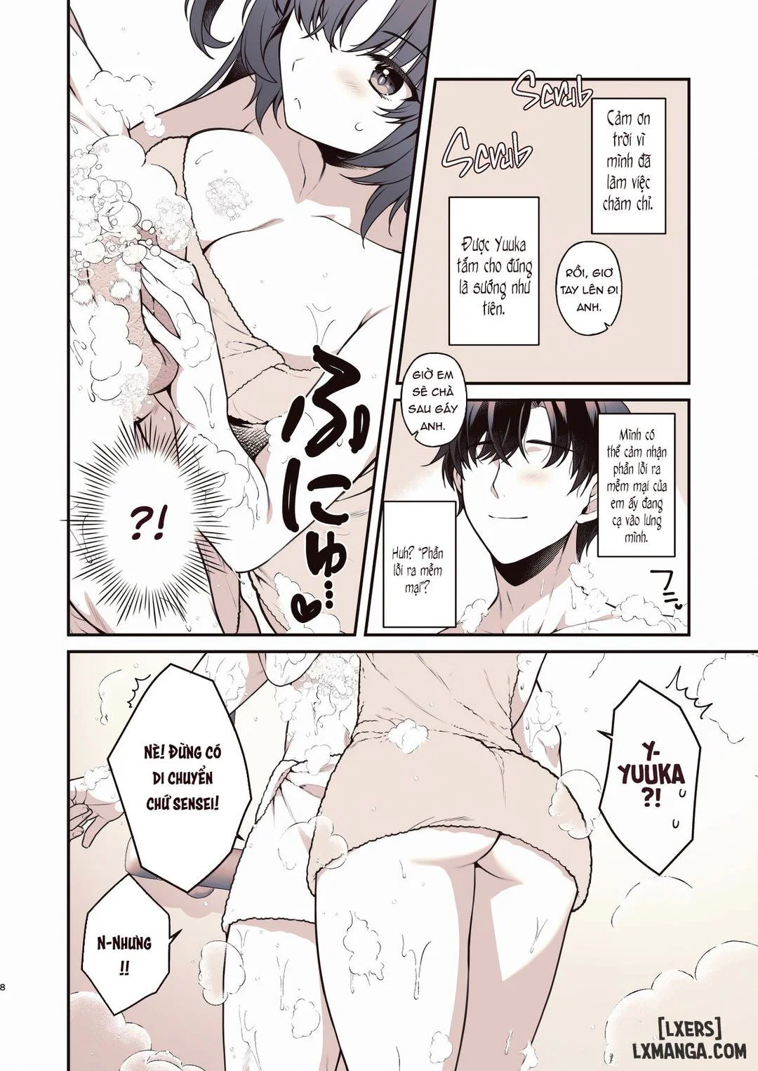 Shower Time With Yuuka! - Oneshot trang 7