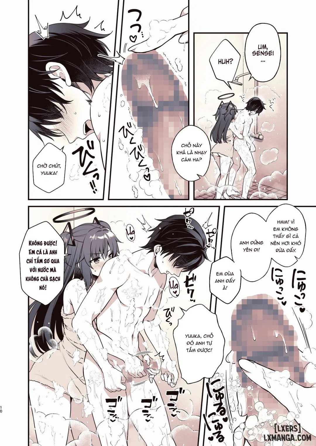 Shower Time With Yuuka! - Oneshot trang 9