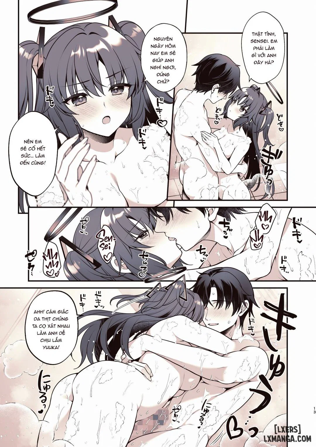 Shower Time With Yuuka! - Oneshot trang 12
