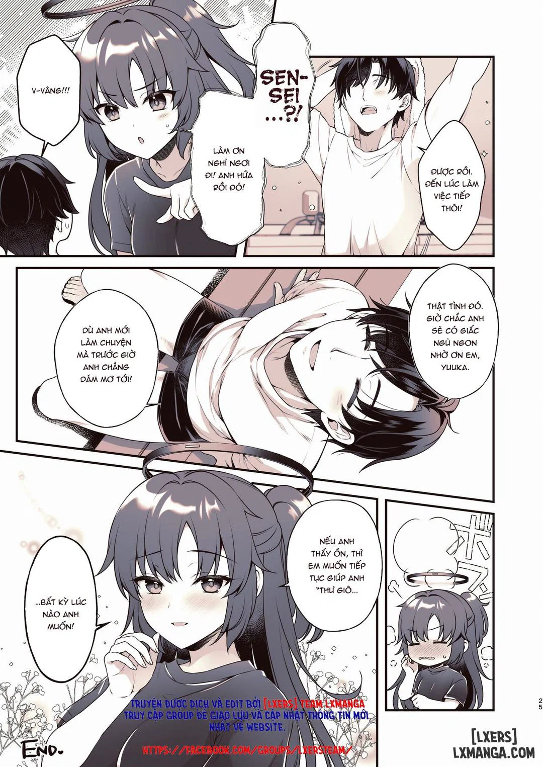 Shower Time With Yuuka! - Oneshot trang 24